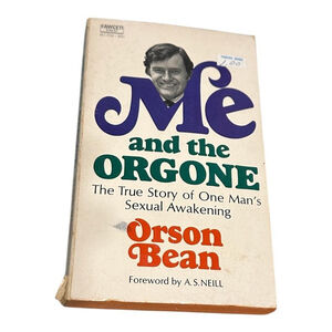 Vintage Me And The Orgone Orson Bean Autobiography Paperback 1972 Fawcett Crest